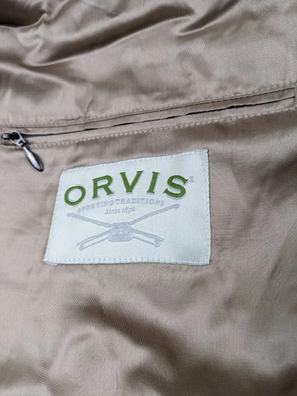 Orvis 50L Sport Coat Blazer Gingham Checked Cotton Blend 3 Roll 2 Blue